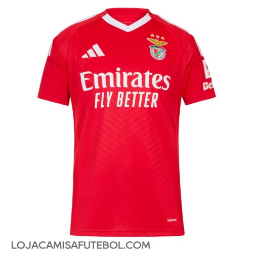 Camisa de Futebol Benfica Equipamento Principal 2024-25 Manga Curta